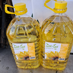 Daly Sol Non-Cholesterol Cooking Sunflower Oil 5kg x3 made in Spain