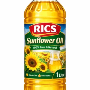 RICS Pure Organic Non-Cholesterol Sunflower Cooking Oil 1L