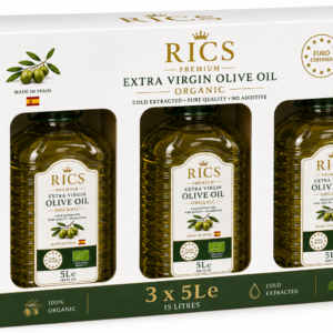 RICS EXTRA VIRGIN OLIVE OIL 3 × 5L Premium Spanish Produce